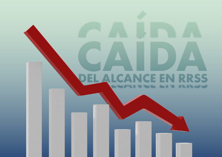 Revisión de estadísticas de redes sociales por motivo de la caída de alcance